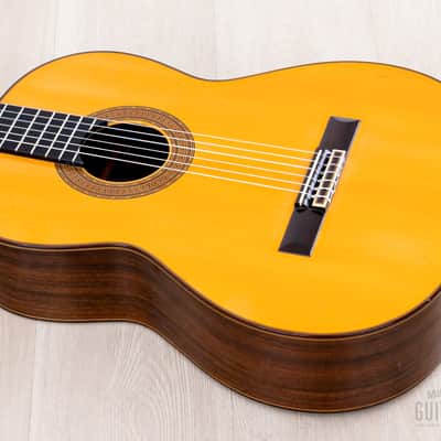 1979 Hakusui Imai C10 Vintage Classical Guitar, Spruce + Rosewood w/ Case image 11