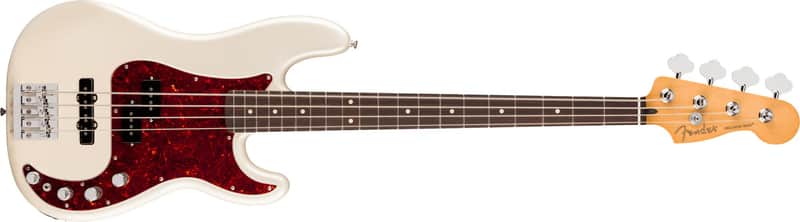 FENDER - Player II Modified Active Precision Bass  Rosewood Fingerboard  Olympic Pearl - 0147490323 image 1