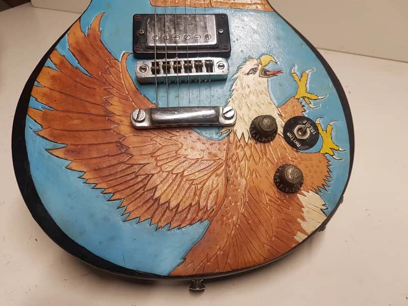 LEATHER LP - EAGLE MOTIF image 1