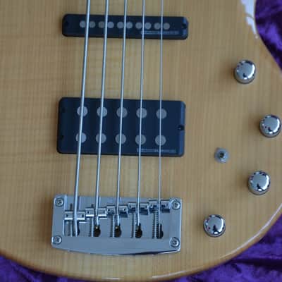 IBANEZ RD905 FM professional active 5-String Bass*rare short lived model=Korea 2005*Seymour Duncan Basslines pu's*sounds/plays/looks great*mint condition/one owner! image 6