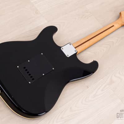 2004 Fender Aerodyne Stratocaster AST-65 Electric Guitar Black, Japan CIJ image 13