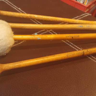 ROGERS GRETSCH LUDWIG  Rare Felt Mallets 50s 60s LOT 6 USA VINTAGE NO TARIFFS image 19