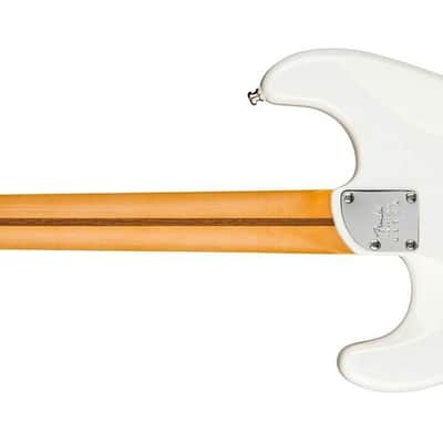 Fender American Ultra Stratocaster Rosewood Arctic Pearl image 6
