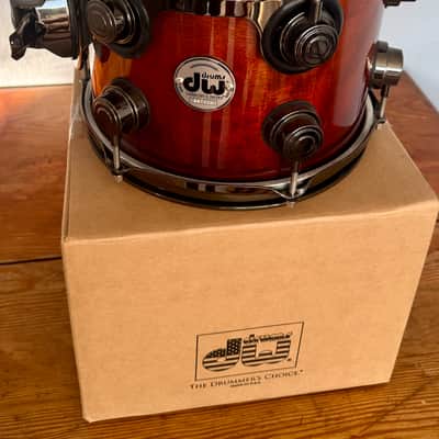 DW Collector‘s Exotic Quilted Sapeli SSC Standard Drum Kit 2021 image 16