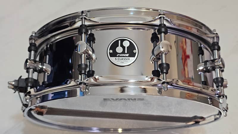 Sonor SC 10 1405 SDS S Classix 14"x 5" Steel Snare image 1