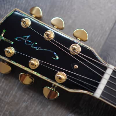 AIO SC77 Left-Handed Electric Guitar - Natural image 4