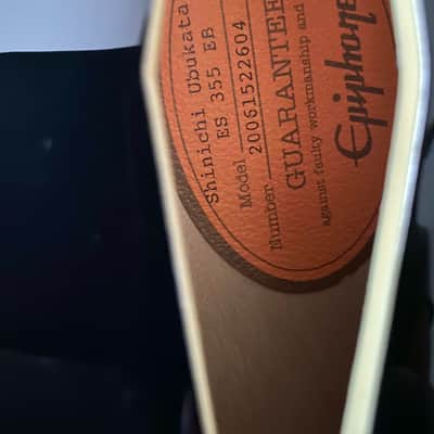 2020 Epiphone Shinichi Ubukata Signature ES-355 Fully Upgraded image 12