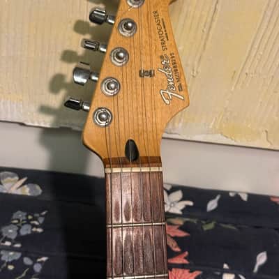 Fender Standard HSS Stratocaster with Maple Fretboard 2001 - 2005 - Blue Agave image 3