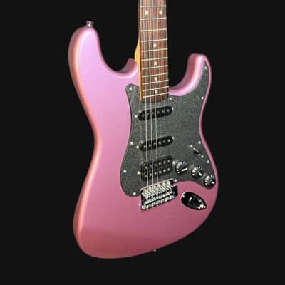 Squier Affinity Series Stratocaster HSS Electric Guitar in Burgundy Mist image 3
