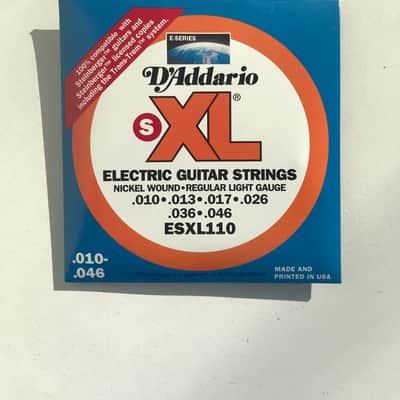 D'Addario ESXL110 Electric Guitar Strings image 1