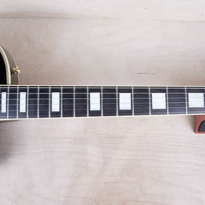 Burny RLC-60 Custom MIJ 1989 Black 1960 Reissue VH-3 PAF Pickups Vintage Made in Japan MIJ w/ Bag image 5