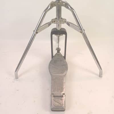 Slingerland #809 Hi-Hats Cymbals Stand Chrome Tube-Leg Vintage 1979 Tripod Base image 2