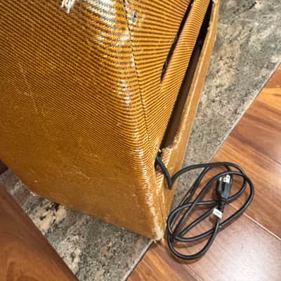 1954 Fender Super 5C4 Wide-Panel Tweed Combo Amp image 8