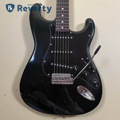 Squier CST-30 (CST-398) Stratocaster SQ Serial 1984 Made in Japan Vintage BLK image 2