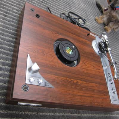 Rare Onkyo CP-700M Turntable Direct Drive turntable,Rosewood,Top Line,Manual Oper image 5