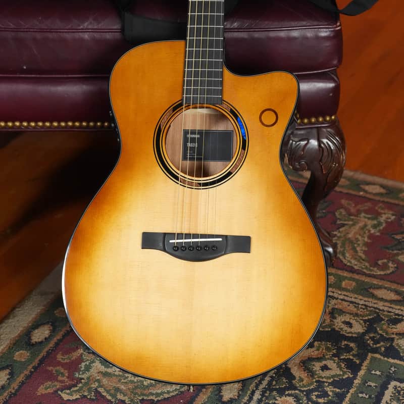 *New 2026 Model* Yamaha TAS3C-SBD Sitka/Mahogany Sandburst Concert Guitar w/the NEWEST TransAcoustic System #0165 image 1