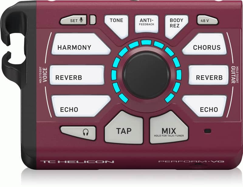 Tc Helicon Perform-Vg Burgundy Vocal Processor image 1