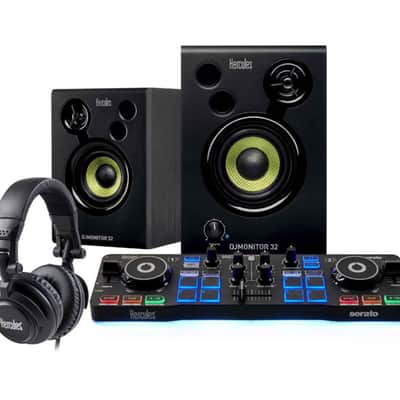 Hercules DJStarter Kit with Controller, Speakers and Headphones image 1