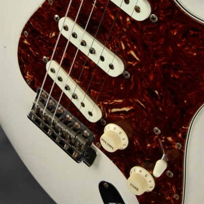 Fender Custom Shop Master Built Yuri Shishkov Builder Select 1963 Stratocaster - Arctic White image 7