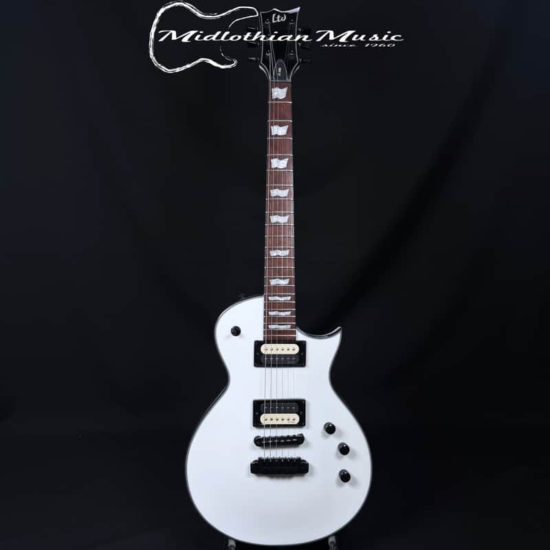 ESP - LTD - Eclipse EC-256 - 6-String Electric Guitar - Snow White w/Mods USED image 1