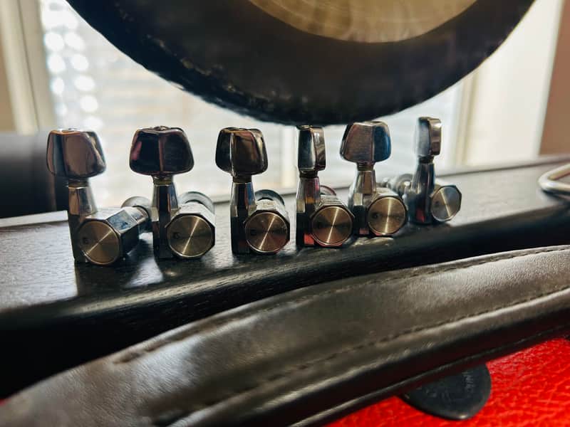 Charvel Gotoh Crownhead Tuners Chrome 1970s image 1