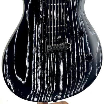 PRS CE 24 LTD Sandblasted Carved Swamp Ash Electric Sandblasted White Ser#: CTIG025100 image 2