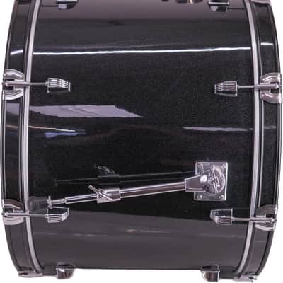 Ludwig BackBeat 22'' x 16'' Bass Drum - Black Sparkle image 3