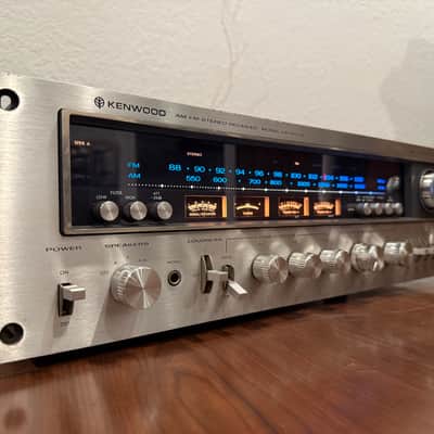 Kenwood  KR-9600 Vintage Flagship AM/FM Stereo Receiver Recapped image 2