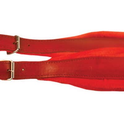 Hohner Red Leather Accordion Straps (ACC-STRAP 5-RED) image 2