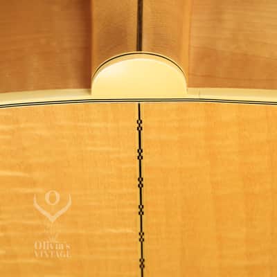 1962 Gibson J-200 Natural/BLONDE with highly figured flame maple back + sides image 19