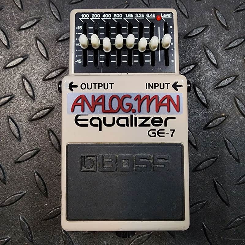 Analogman Boss GE-7 Equalizer with Mod | Reverb