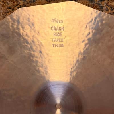 MASSIVE 2 FOOT Paperthin Masterwork Dodecagon JAZZ MASTER 24” Crash Ride 2197 g PERFECT Bild 6