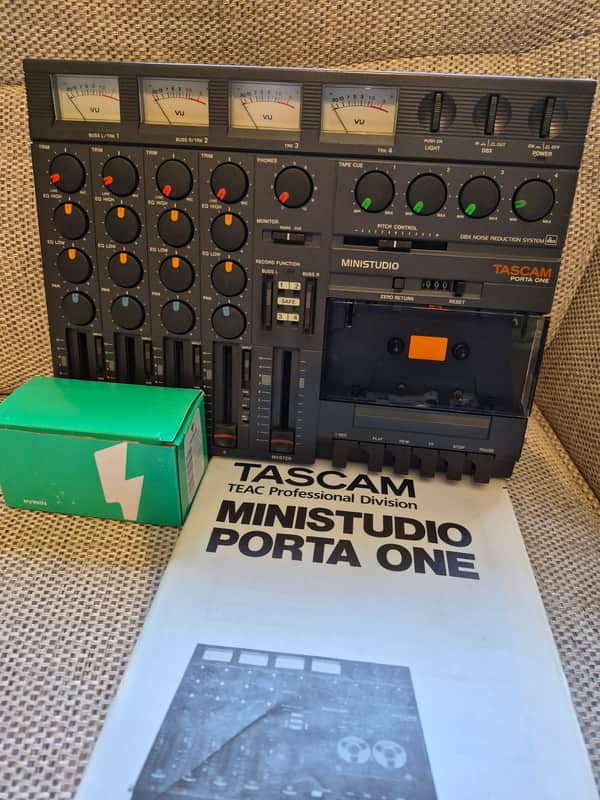 TASCAM Porta One Ministudio 4-Track Cassette Recorder | Reverb UK