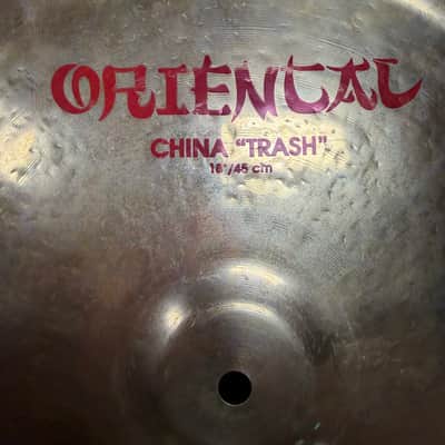 Zildjian 18" FX Oriental China Trash Cymbal 1993 - Present - Brilliant image 3