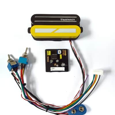 Veyz Guitar Sustainer Pickup - Dual Rail Split Humbucker Version | 3 Mode Sustainer Features | Not Sustainiac Stealth Pro | image 10