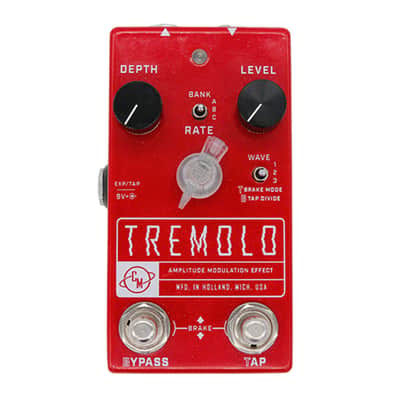 NEW Tremolo AME V2 (Amplitude Modulation Emulator 2.0) by Cusack Music! With Tap Tempo and Expression Jack! **FREE SHIPPING!** image 3