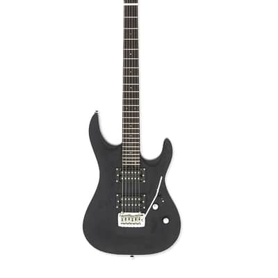 Aria MAC-DLX-STBK Pro II Craved Top Ash Body Maple 3P Bolt-on Neck 6-String Electric Guitar image 3