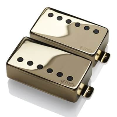 EMG JH/SET-G James Hetfield Signature Humbucker Set- Gold image 1