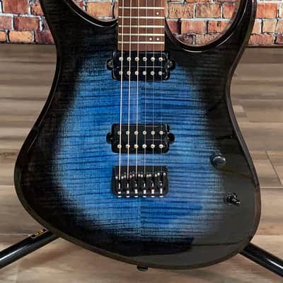 Charbonneau Guitars Production Series KLM 2023 - Black & Blue Burst imagen 1