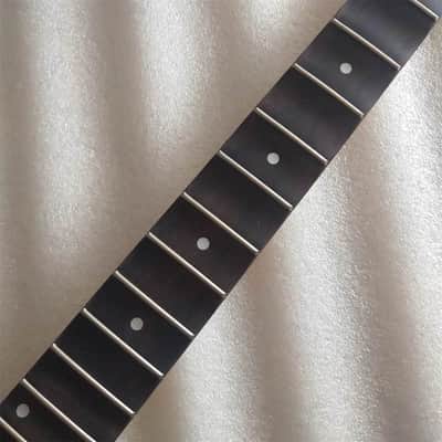 Rosewood Scalloped Fingerboard Guitar Strat Style Maple Neck, 22 Frets Fretboard image 3