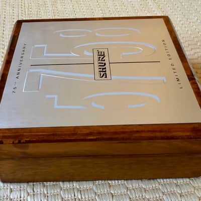 SHURE 75th Anniversary SM57 & SM58 Collector Set in LTD ED Box image 13