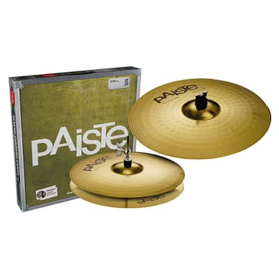 Paiste 101 Brass Essential Set 13 / 18" Cymbal Pack