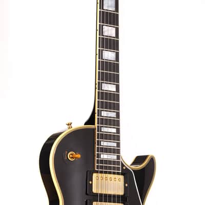 Gibson Custom 1957 Les Paul Custom Reissue 3-Pickup Bigsby VOS Ebony 2024 image 7