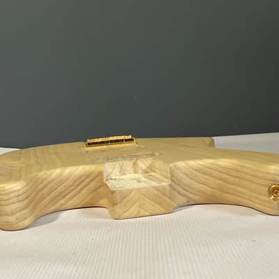 2010's Charvel Mexico Pro Mod Style 1 Natural Ash Wood Guitar Body Hardtail image 21