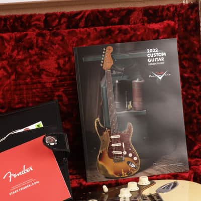 Fender Custom Shop 1956 Stratocaster Heavy Relic Guitar - Aged Vintage White - CHUCKSCLUSIVE - #R125401 image 19