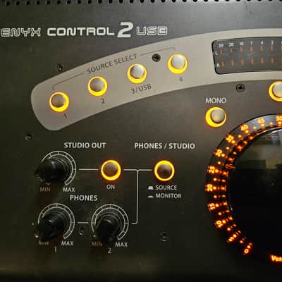 Behringer Xenyx CONTROL2USB Studio Monitor Controller 2012 - Present - Black image 3