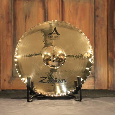 Zildjian A Custom Mastersound Hihat 15" Cymbals - Demo! image 3