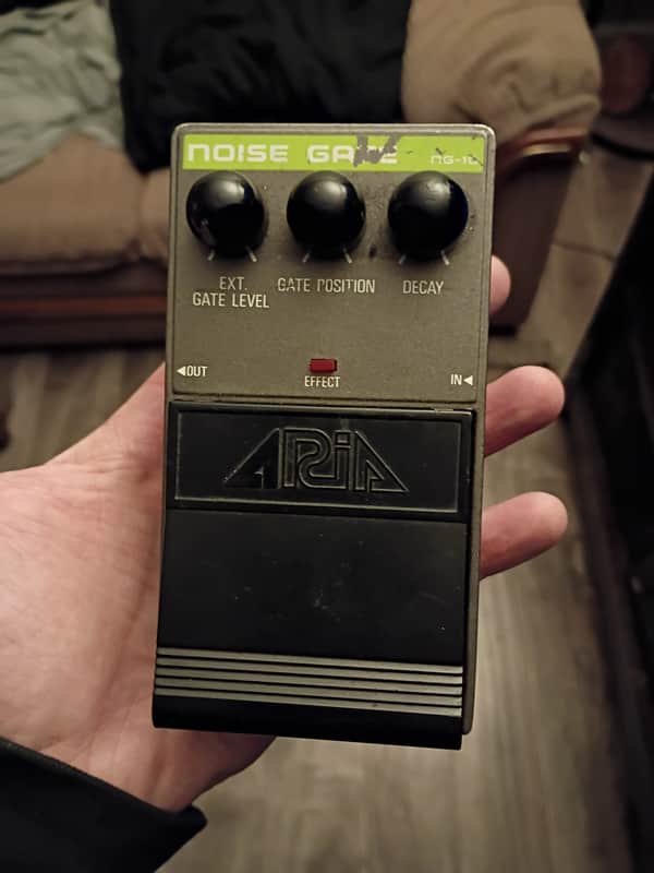 Aria Ng-10 Noise Gate Mid 90s - Grey/green image 1