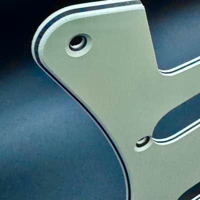 USA MADE Fender Stratocaster Vintage Mint Green White 3 Ply 8 Hole Pre-CBS Pickguard Set with Backplate and Aged Screws Eric Clapton Eric Johnson SRV image 2
