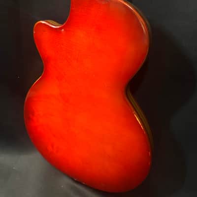 Hofner Colorama II Model 444 - All Original - Black Bar Pickups - Clean Player - Lightweight - Chipboard Case - 1959 image 8